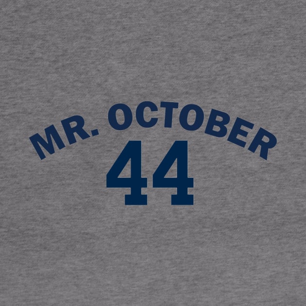 Mr. October 44 Design by Bleeding Yankee Blue